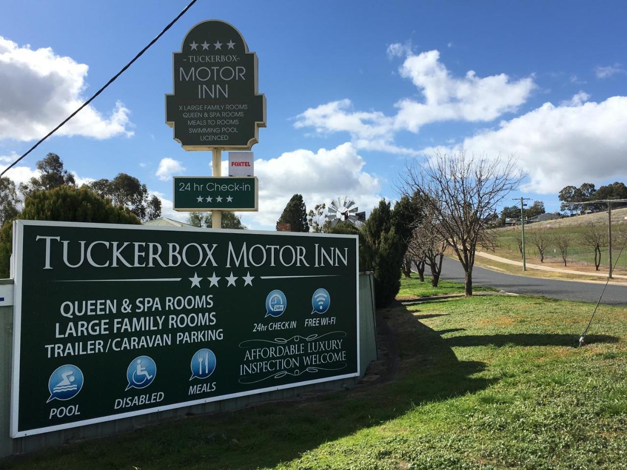 Tuckerbox Motor Inn 冈德盖 外观 照片